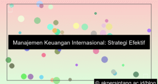 Manajemen Keuangan Internasional