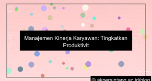 Manajemen Kinerja Karyawan