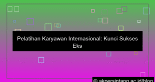 Pelatihan Karyawan Internasional