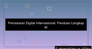 grafik Pemasaran Digital Internasional