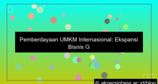gambar Pemberdayaan UMKM Internasional