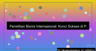 Penelitian Bisnis Internasional