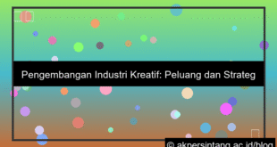 Pengembangan Industri Kreatif