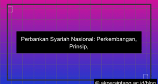 ilustrasi Perbankan Syariah Nasional