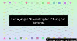 Perdagangan Nasional Digital