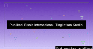Publikasi Bisnis Internasional