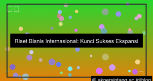 desain Riset Bisnis Internasional