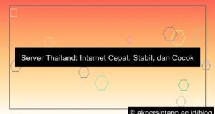 server thailand internet cepat