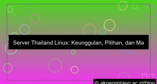 ilustrasi server thailand linux