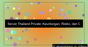server thailand private