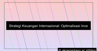 Strategi Keuangan Internasional