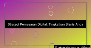 desain Strategi Pemasaran Digital