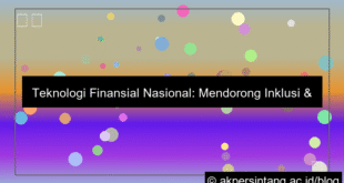 desain Teknologi Finansial Nasional