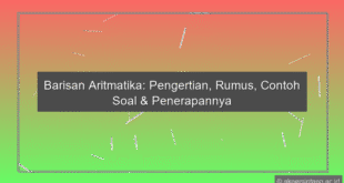 Barisan Aritmatika