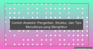 Contoh Anekdot