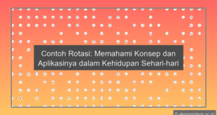 Contoh Rotasi