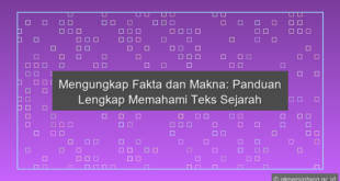 Teks Sejarah