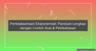 Pertidaksamaan Eksponensial