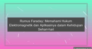 Rumus Faraday