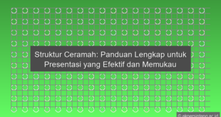Struktur Ceramah