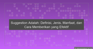 Suggestion Adalah
