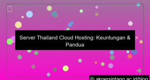 server thailand cloud hosting