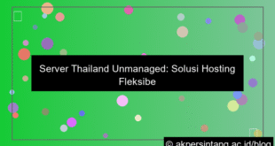 server thailand unmanaged