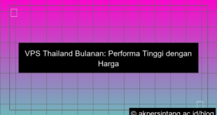 ilustrasi vps thailand bulanan