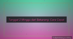 visual 2 minggu dari sekarang tanggal berapa