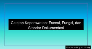 Catatan keperawatan