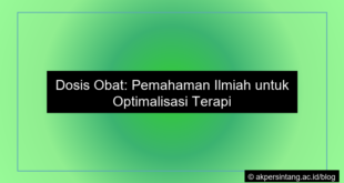 Dosis obat