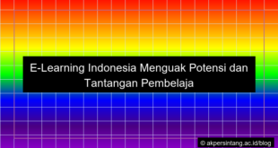 ilustrasi e learning Indonesia