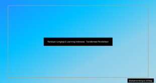 ilustrasi e learning Indonesia