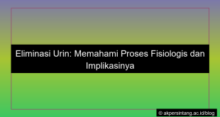 grafik Eliminasi urin