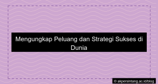 Info Dunia Bisnis