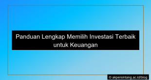 desain Info Investasi Terbaik