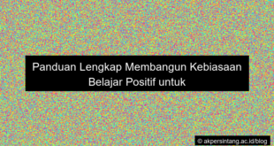 gambar kebiasaan belajar positif