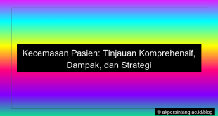 desain Kecemasan pasien