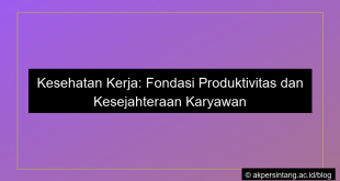 ilustrasi Kesehatan kerja