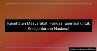 Kesehatan masyarakat