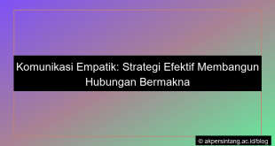 ilustrasi Komunikasi empatik