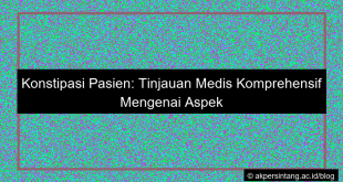 Konstipasi pasien