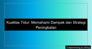 foto Kualitas tidur