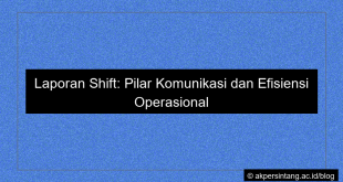 Laporan shift