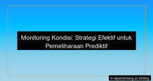 Monitoring kondisi
