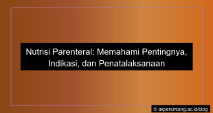 visual Nutrisi parenteral