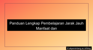 Pembelajaran Jarak Jauh