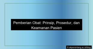 Pemberian obat