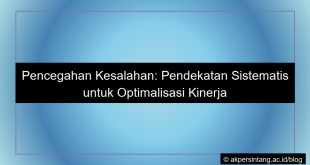 Pencegahan kesalahan