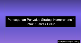 konten visual Pencegahan penyakit
